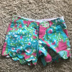 Iilly Pulitzer buttercup shorts